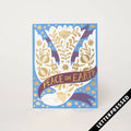 HELLO! LUCKY -- Wishing Peace Decorative Dove: Plastic Sleeve
