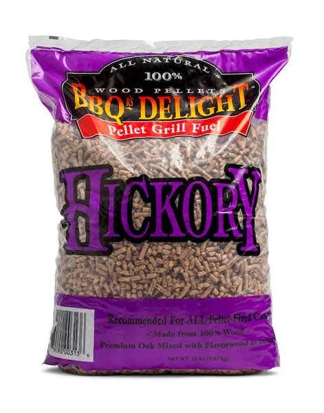 BBQr's Delight Wood Pellets, 20lb Bag - 2 and 4 pack version Firewood & Fuel Hickory 12021786