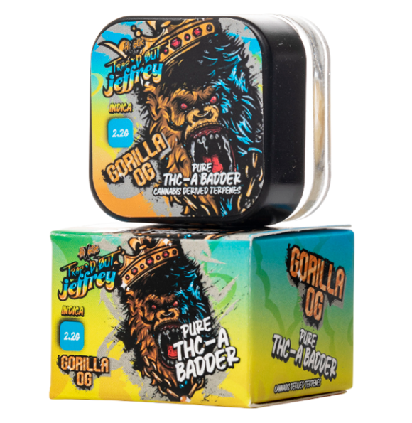 HiXotic - Trap'd Out Jeffrey - Pure THC-A Badder Dabs - 2.2G - Single