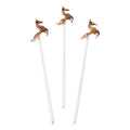 Vintage Horse Hand Blown Glass Stirrers | The Hour Shop