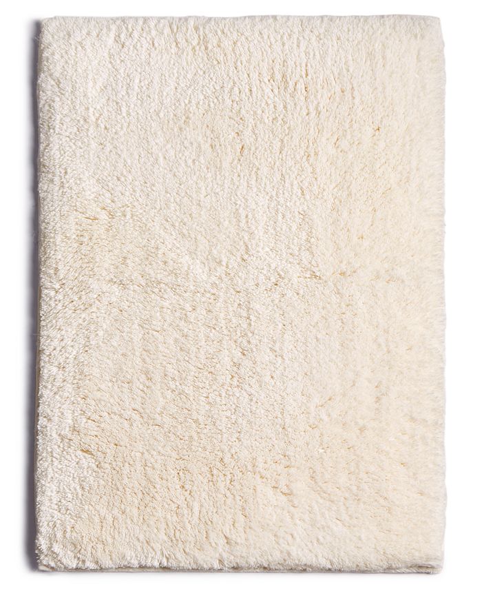 Hotel Collection Turkish 20”x 34” Bath Rug , Ivory