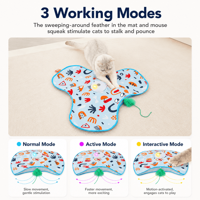 HuntingFun Pro – Interactive Hide & Seek Cat Toy