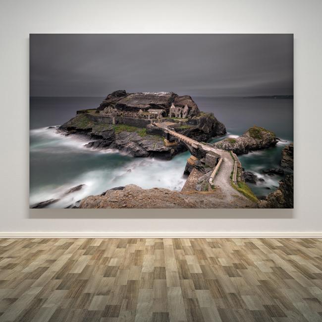 "Ilot Des Capucins Canvas Curve"