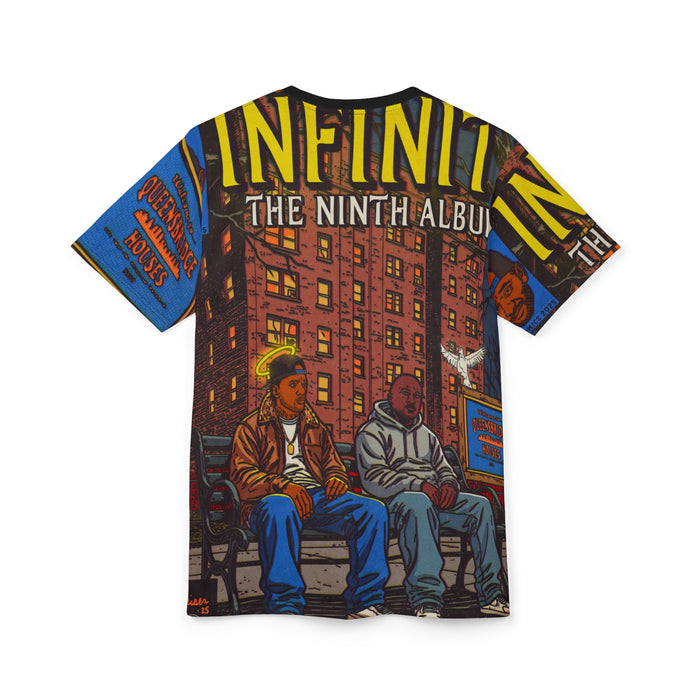 Infinite - Comic Book Art - Unisex Cut & Sew Tee (AOP)