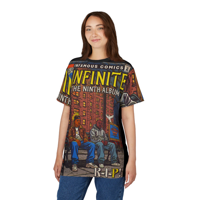 Infinite - Comic Book Art - Unisex Cut & Sew Tee (AOP)