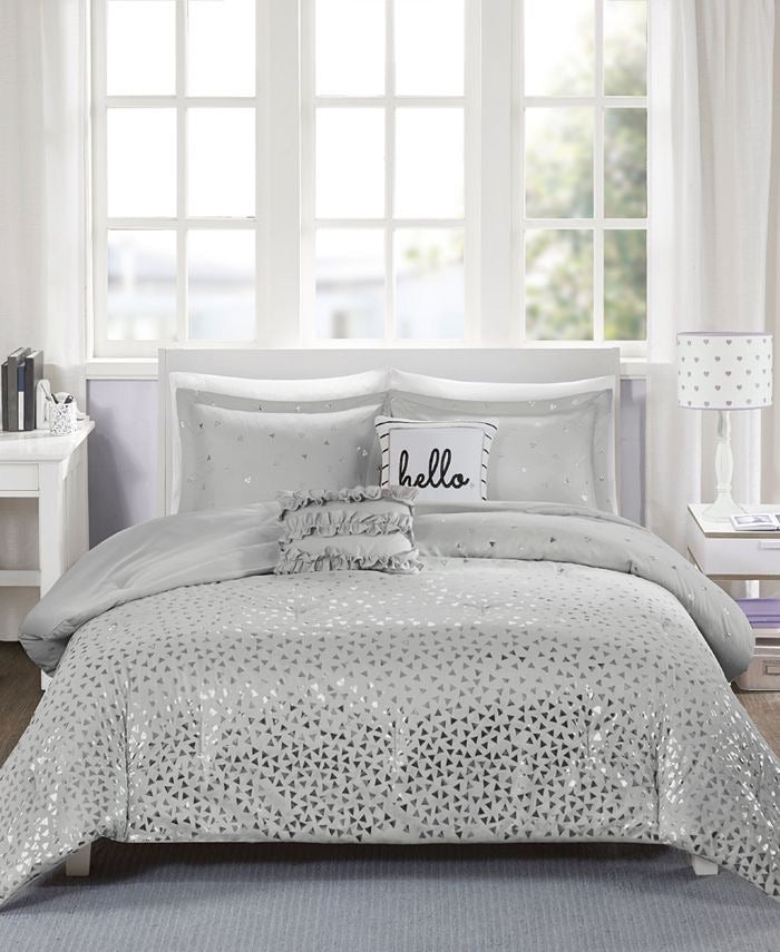 Intelligent Design Zoey Reversible 4-Pc. Twin/Twin XL Comforter Set