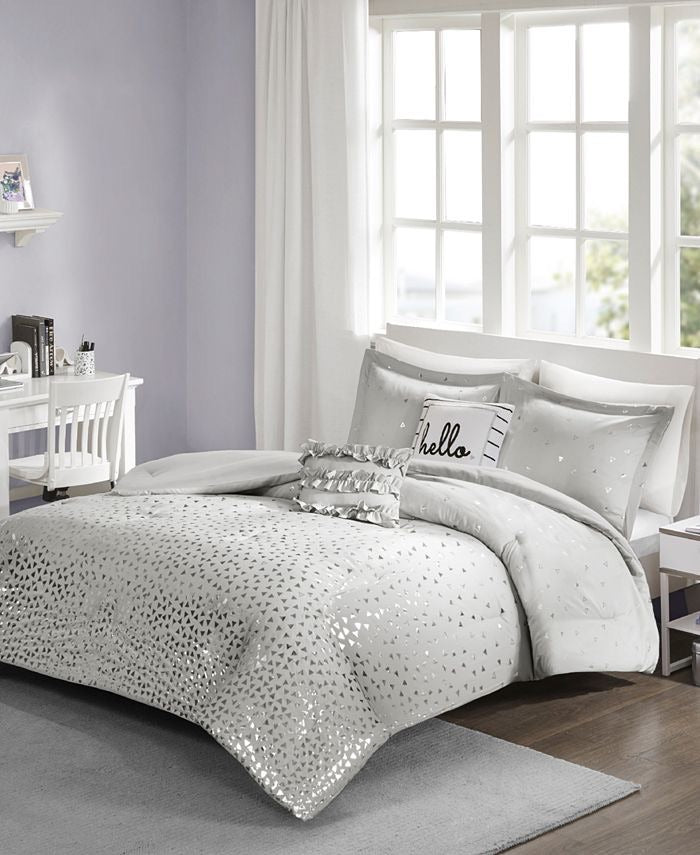 Intelligent Design Zoey Reversible 4-Pc. Twin/Twin XL Comforter Set