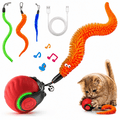 Interactive Automatic Cat Toy with Bird Sounds & 3 Speed Modes Fursera