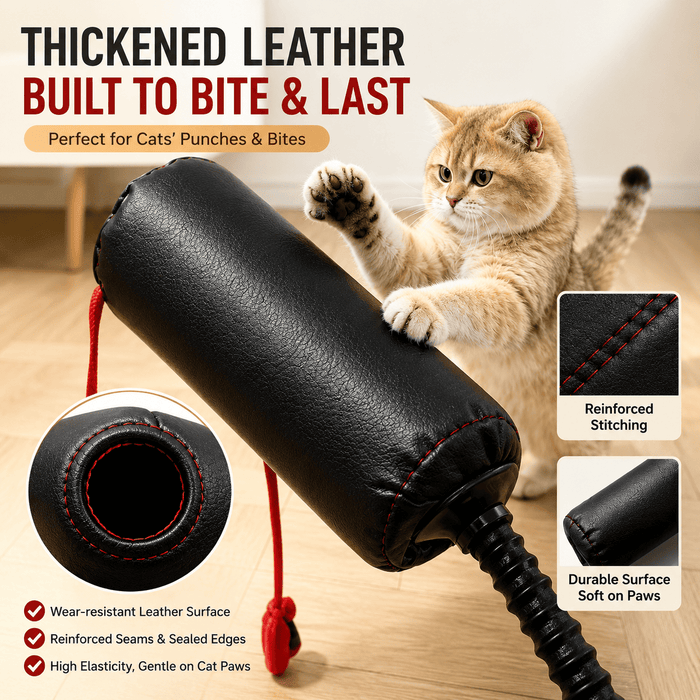 Interactive Cat Boxing Toy – Suction Cup Self-Play Punching Toy for Cats Fursera
