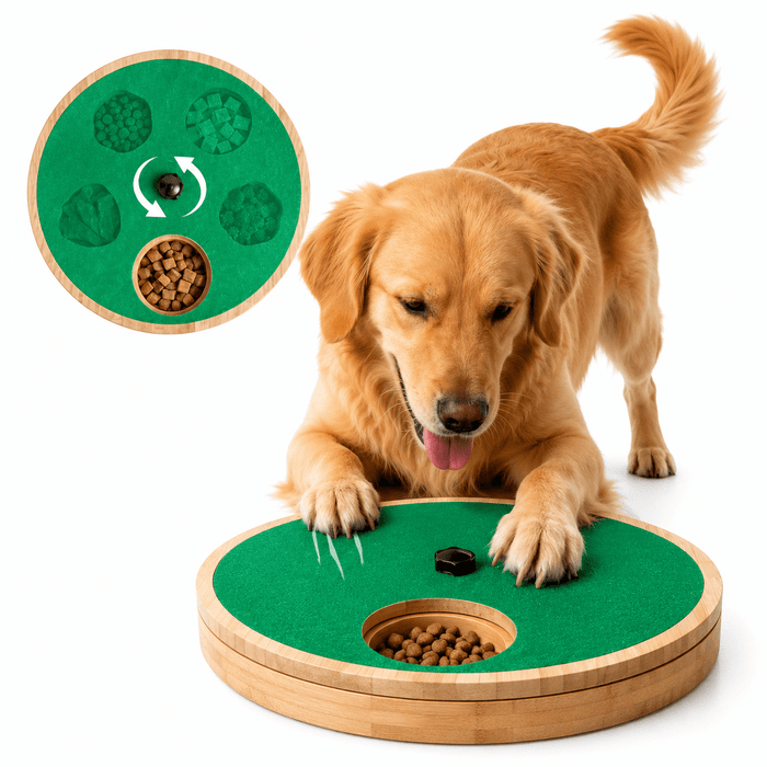 Interactive Dog Nail Scratch Board with Treat Box Fursera