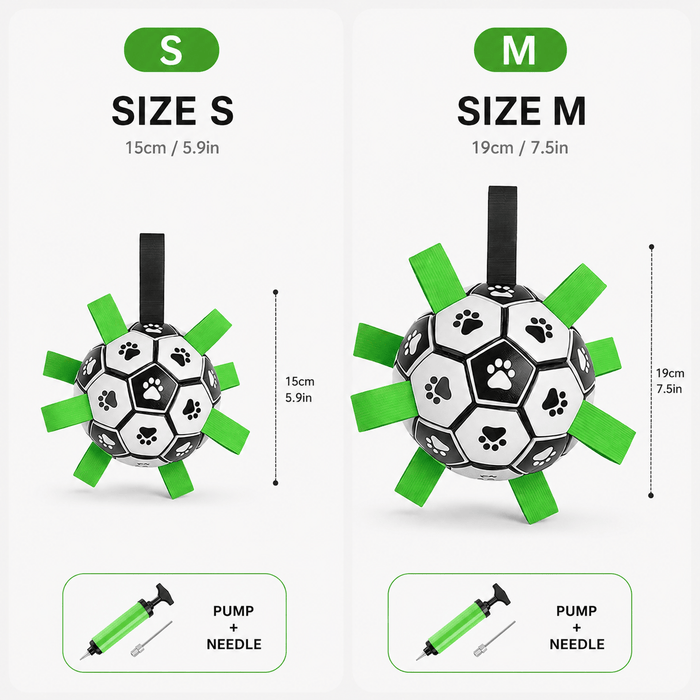 Interactive Dog Soccer Ball – Built for Active Outdoor Fun