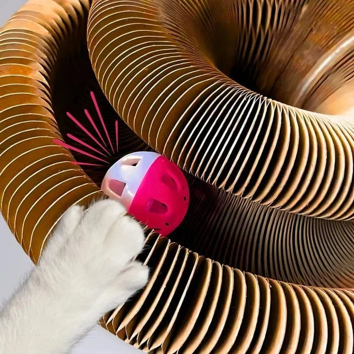 Interactive Honeycomb Cat Scratcher Lounge