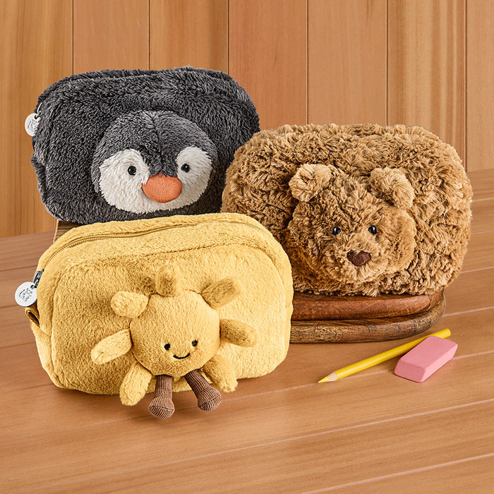 Jellycat Stuffed Animal Plush Pouch, Bartholomew Bear