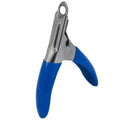 The JW Gripsoft Pet Nail Trimmer by JW Pet features an ergonomic handle and a metal guillotine-style blade, ensuring safe and easy trimming of your pet's nails.