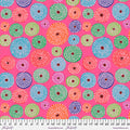 Kaffe Fasset for Free Spirit Fabrics  Disks - Pink || February 2023
