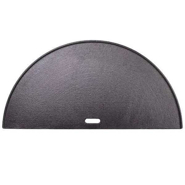 Kamado Joe Half Moon Cast Iron Reversible Griddle for Big Joe 24" Grill Outdoor Grill Accessories 12023502