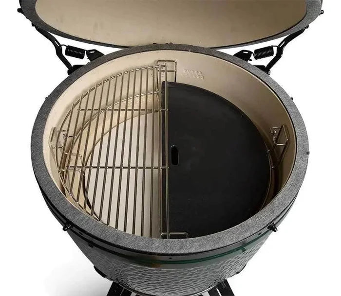 Kamado Joe Half Moon Cast Iron Reversible Griddle for Big Joe 24" Grill Outdoor Grill Accessories 12023502