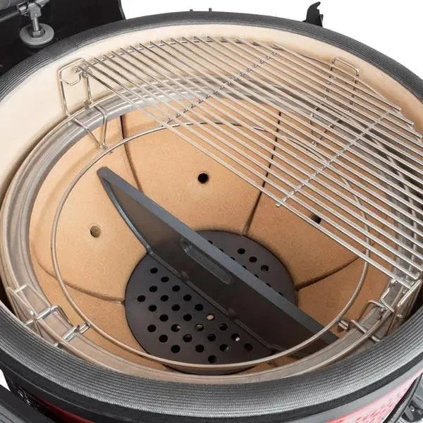 Kamado Joe Half Moon Stainless Steel Cooking Grate for 24" Grill Outdoor Grill Accessories 12034605