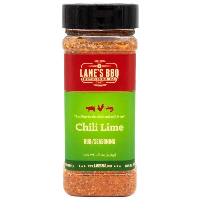 Lane's BBQ Chili Lime Rub and Seasoning, 4.6oz Seasonings & Spices 4.6 oz. 12039000