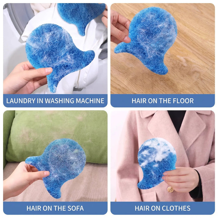 Laundry Pet Hair Remover Fish – Clean Clothes, Hair-Free Every Time
