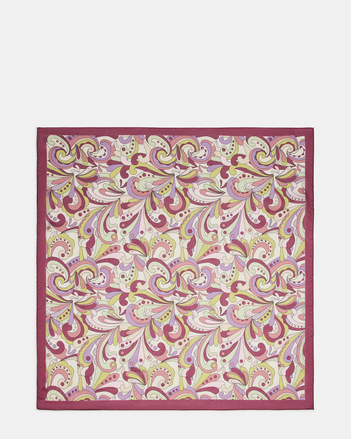 LAVENDER PRINTED SCARF