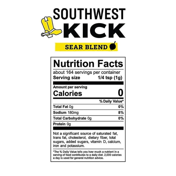 Lodge Southwest Kick Sear Blend Seasoning Seasonings & Spices 12044289