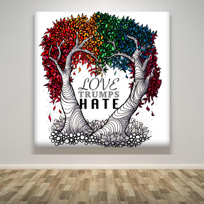 "Love Trumps Hate"