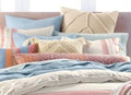 Lucky Brand Baja woven European Sham,Tan.