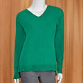 Lulu-B Super-Soft Lightweight V-Neck Sweater