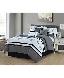Luxlen Gloucester 7 Piece Comforter Set, King