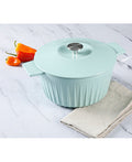 Martha Stewart Collection 5-Qt. Enameled Cast iron Dutch Oven