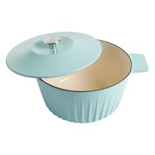 Martha Stewart Collection 5-Qt. Enameled Cast iron Dutch Oven