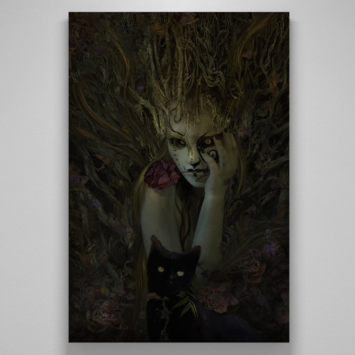 "Mask and Cat"