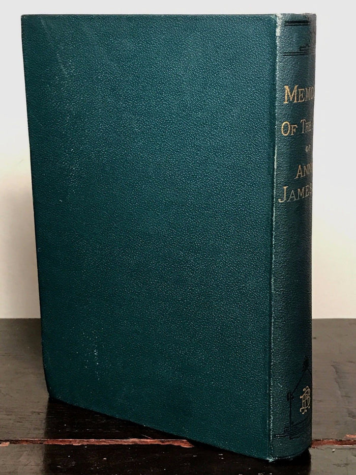 MEMOIRS OF ANNA JAMESON, Gerardine MACPHEARSON 1st/1st 1878, Excellent Condition