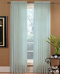 Miller Curtains Sheer Preston One Rod Pocket 51”X 95” Panel