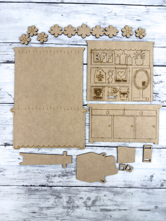 Mini Best Friends Hutch DIY Craft Kit