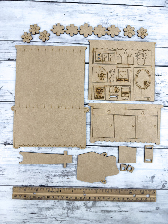 Mini Best Friends Hutch DIY Craft Kit