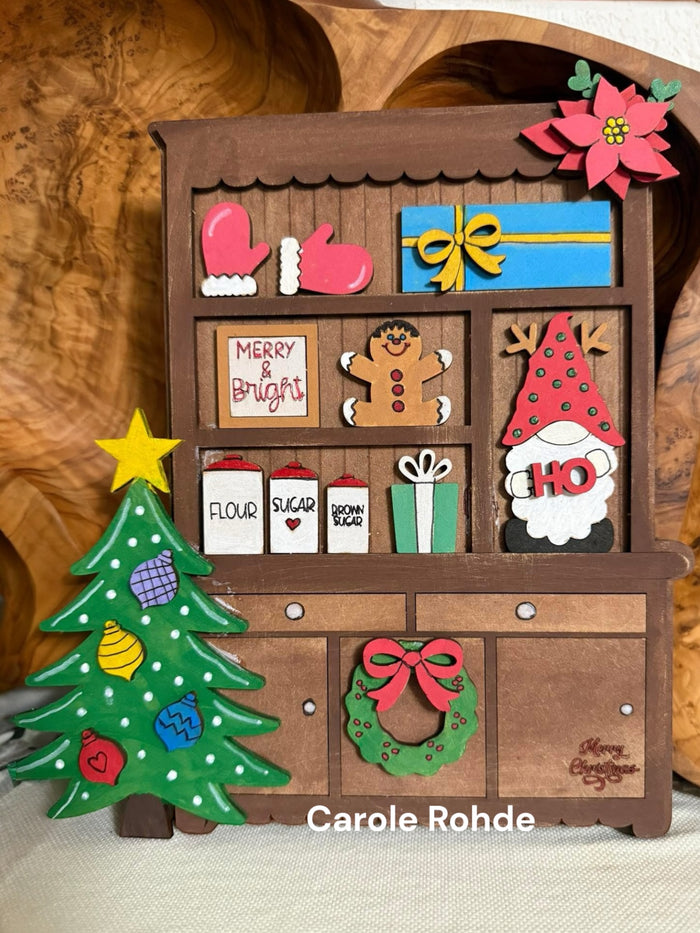 Mini Gnome Christmas Tree Hutch DIY Craft Kit