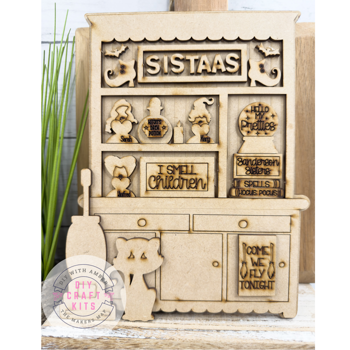 Mini Hocus Pocus Hutch DIY Craft Kit