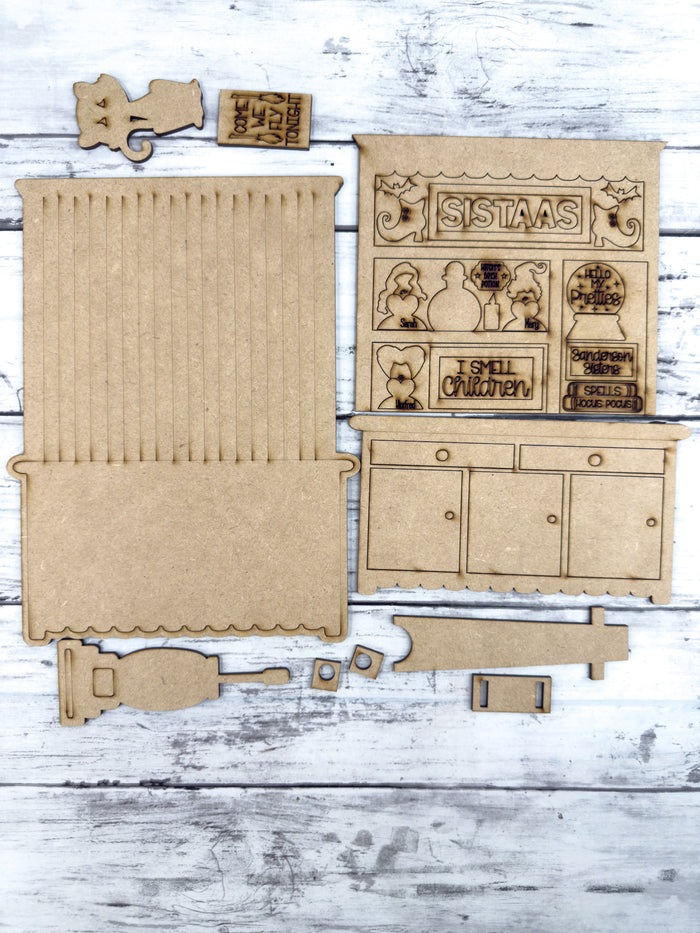 Mini Hocus Pocus Hutch DIY Craft Kit