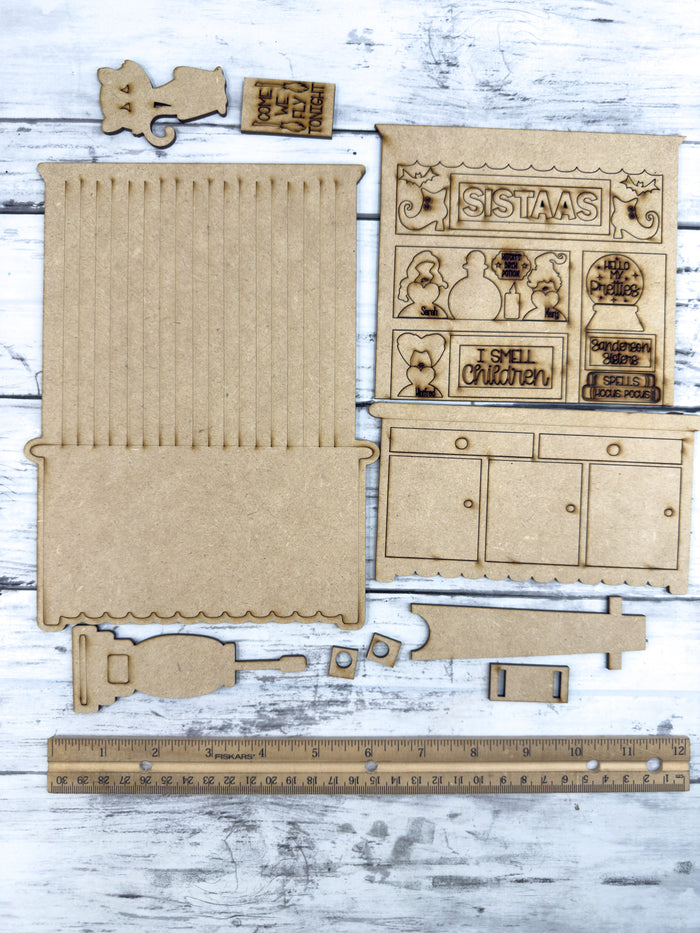 Mini Hocus Pocus Hutch DIY Craft Kit