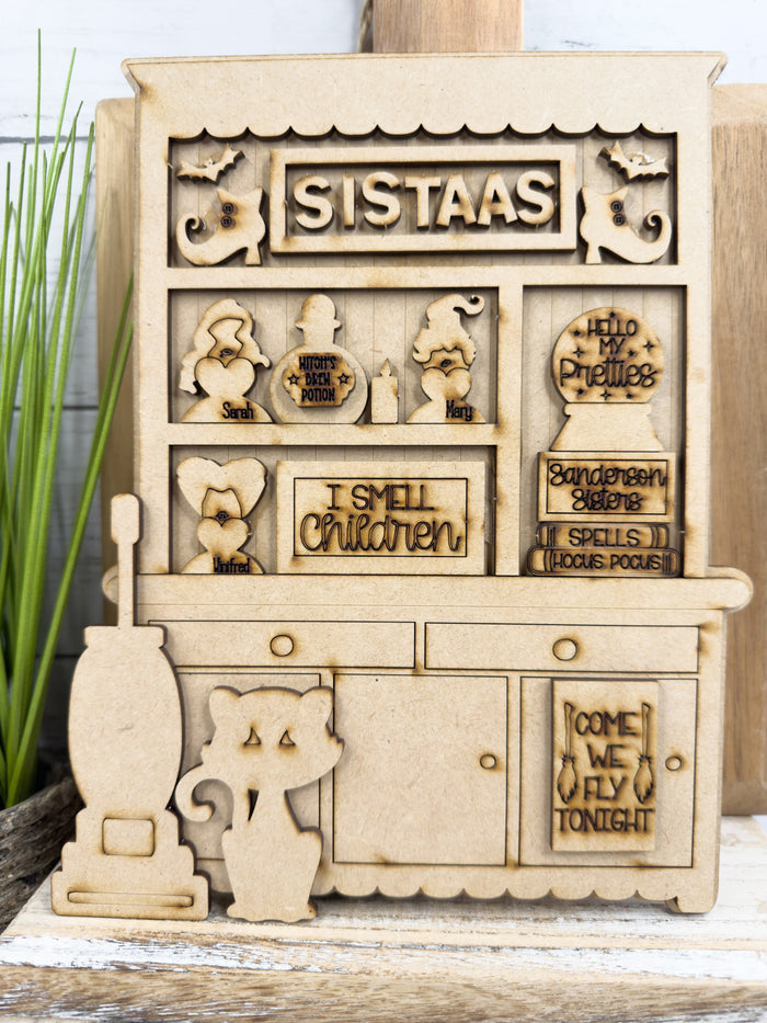 Mini Hocus Pocus Hutch DIY Craft Kit