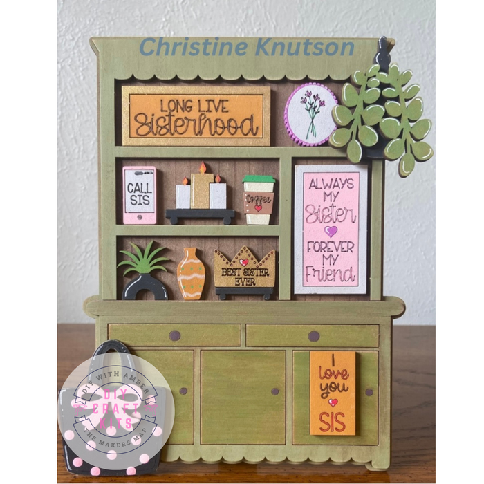 Mini Sisters Hutch DIY Craft Kit