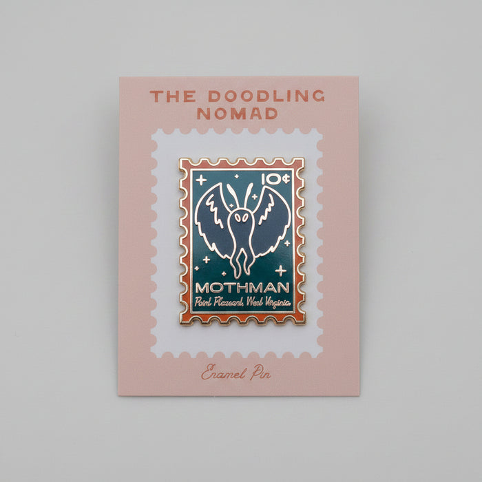 Mothman Enamel Pin