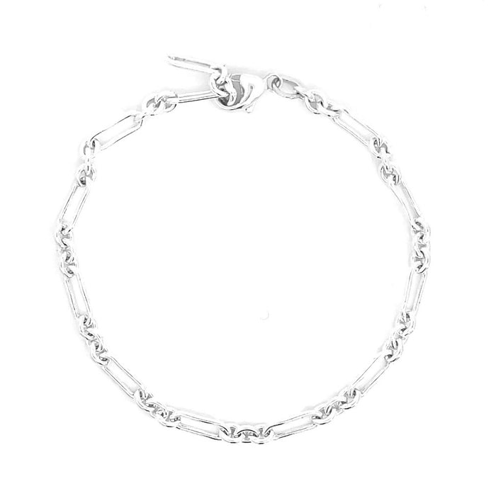 Multi-Link Chunky Paperclip Chain Bracelet