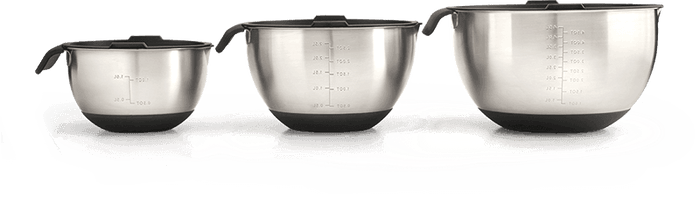 Napoleon 3 Piece Marinating Bowl Set Napoleon Indigo Pool Patio BBQ