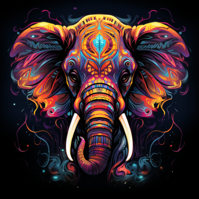 Neon Elephant