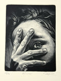 Nicole Rawlins — Mirror (Mezzotint)