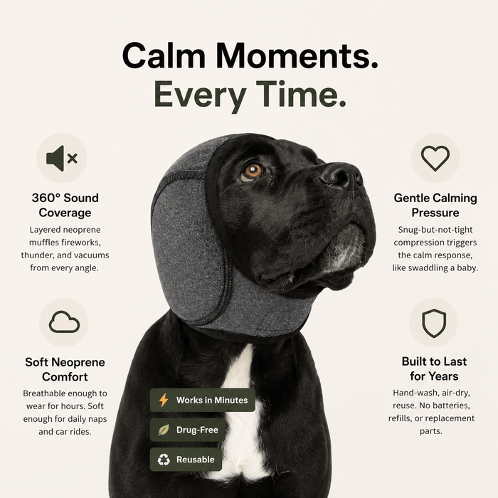 Noise Cancelling Dog Ear Wrap