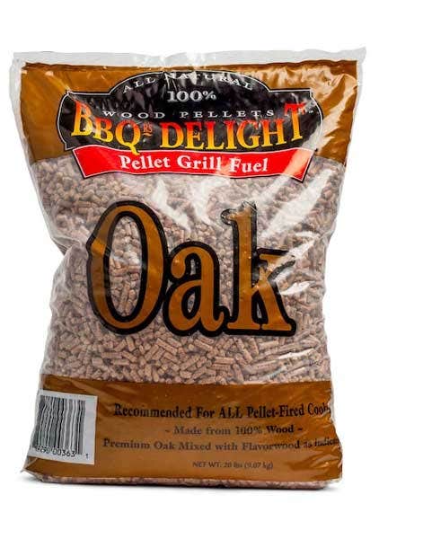 BBQr's Delight Wood Pellets, 20lb Bag - 2 and 4 pack version Firewood & Fuel Oak 12021792